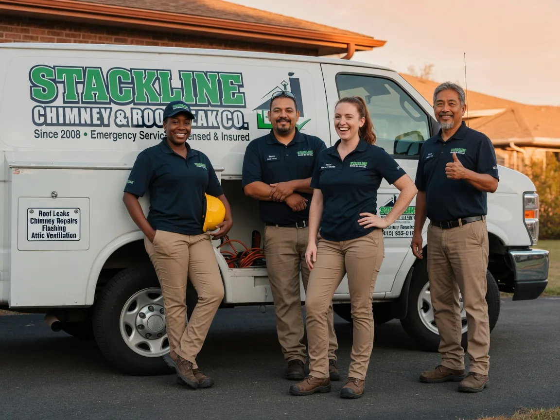 Chimney flashing repair company in Yawkey, WV